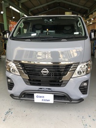 日産 キャラバン スライドガラス小窓付きに交換です!!